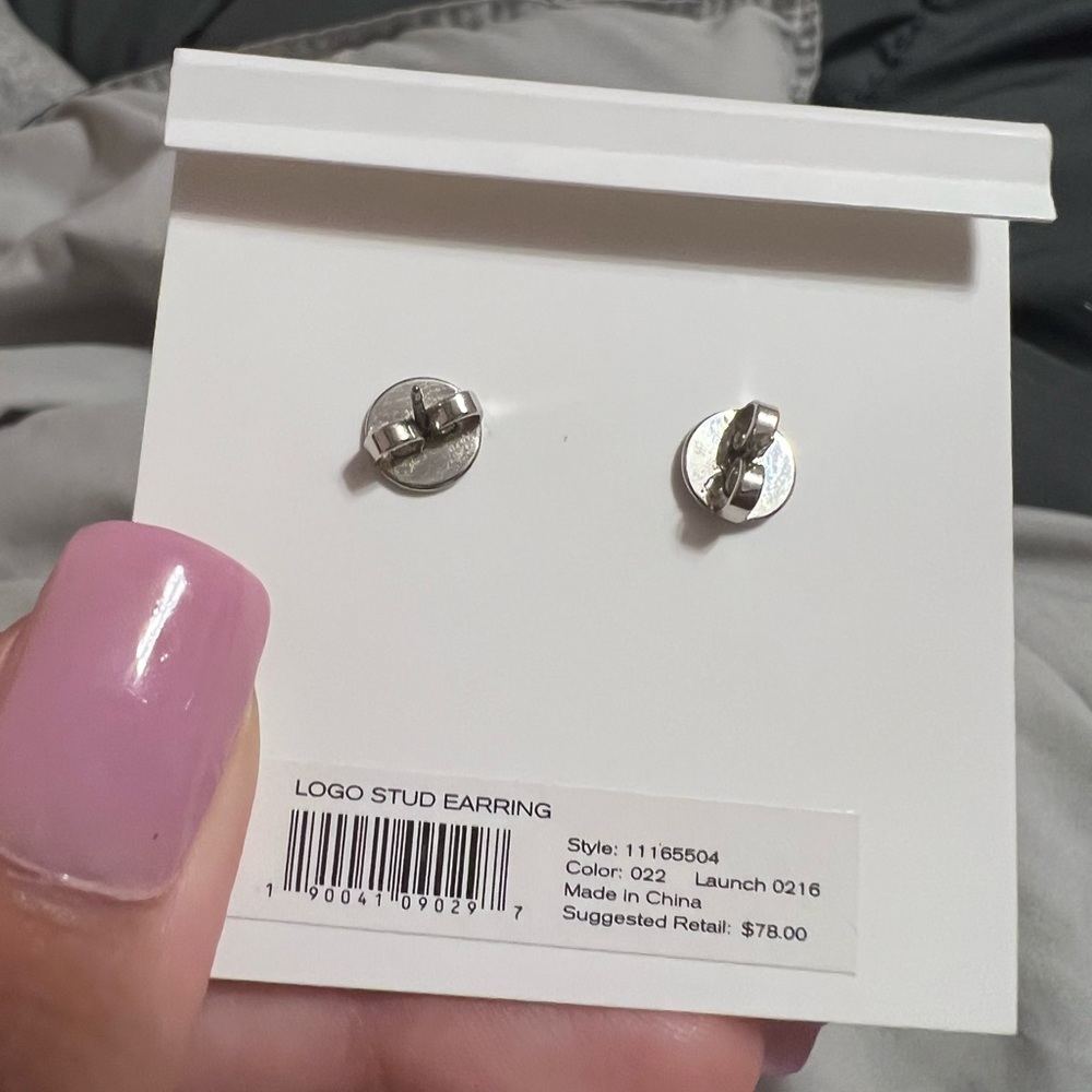 BRAND NEW - Silver Tory Burch Studs - Picture 4 of 4